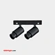 GISIH برأسين 2W Zoom Showcase Lights JX8330N-2